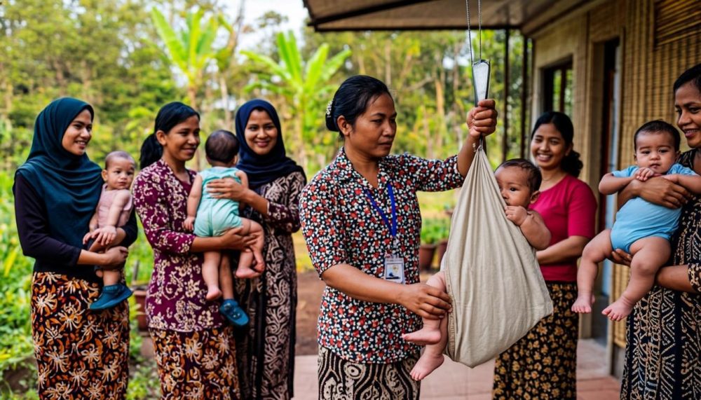 [DEMO] Posyandu Melaksanakan Penimbangan dan Imunisasi Bulanan