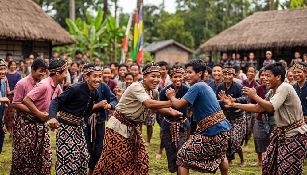 Festival olahraga warga (foto contoh)